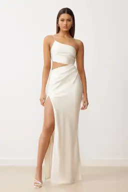 Lexi Delta Dress Oyster Size 6 for rent on The Volte - image 1