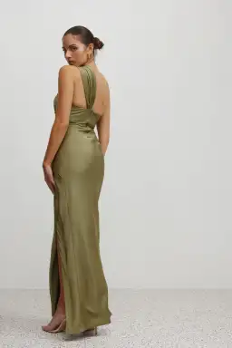 Lexi Josefina Dress Moss Size 12 for rent on The Volte - image 2