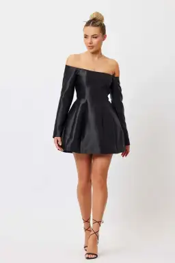 Bianca & Bridgett Michelle Dress Black Size 10 for rent on The Volte - image 1