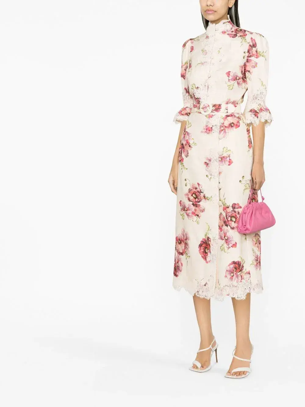 Zimmermann High Tide Applique Tunic Size 2/12au And Skirt Size 1/Au 10 for rent on The Volte - main image