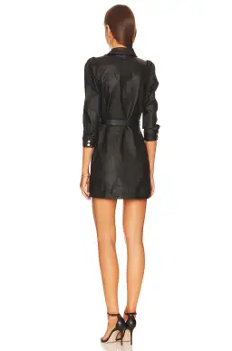 Retrofete Lema Mini Dress Coated Black Size M / AU 10 for rent on The Volte - image 3