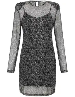 Sass & Bide Dark Nights Mini Dress Black Size M / AU 10 for rent on The Volte - image 4
