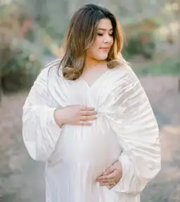 L’idée De Luxe Gown in Metallic White Size 12 for rent on The Volte - image 5