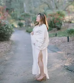 L’idée De Luxe Gown in Metallic White Size 12 for rent on The Volte - image 1