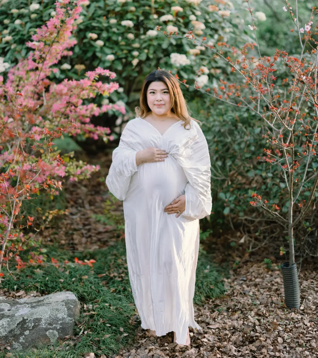 L’idée De Luxe Gown in Metallic White Size 12 for rent on The Volte - main image