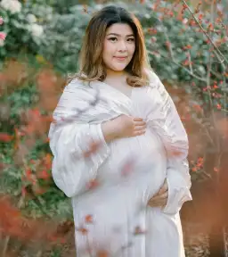 L’idée De Luxe Gown in Metallic White Size 12 for rent on The Volte - image 2