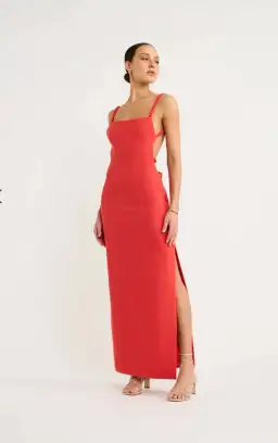 Sir the Label Spoerri Backess Gown in Red Size 1 / Au 8 for rent on The Volte - image 3