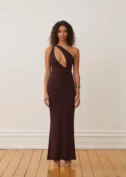 Arcina Ori Jada Dress Cocoa Size S/Au 8 for rent on The Volte - image 1