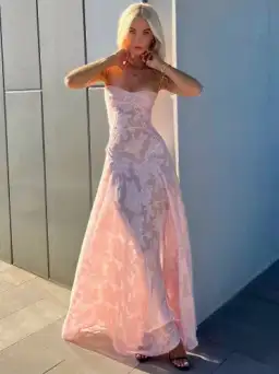 House Of CB Seren Dress Pink Size AU 8 for rent on The Volte - image 3