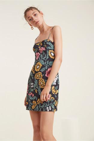 C/MEO Collective Immerse Mini Dress Floral Size 10 for rent on The Volte - main image