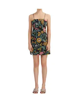 C/MEO Collective Immerse Mini Dress Floral Size 10 for rent on The Volte - image 1