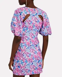 Nicholas Waverly Dress Orchid Multi Print Purple Size 10 for rent on The Volte - image 2