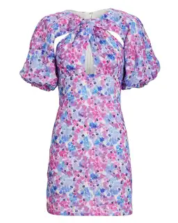 Nicholas Waverly Dress Orchid Multi Print Purple Size 8 for rent on The Volte - image 3