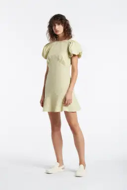 Sir the Label Mason Panelled Mini Dress in Pistachio Green Size 10 for rent on The Volte - image 1
