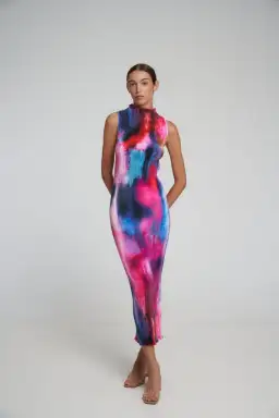 Lidee Moss Gown Multi Size 8 for rent on The Volte - image 1