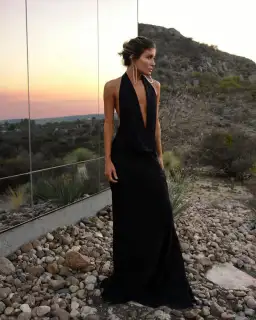 Rat & Boa Donyale Dress Black Size XS / AU 6 for rent on The Volte - image 2