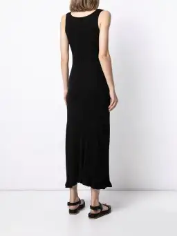 Anna Quan Dido Rib Knit Midi Dress Black Size 8 for rent on The Volte - image 6