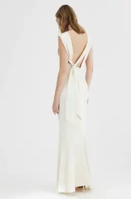 Significant Other Lana Maxi Dress Buttercream Size 8 for rent on The Volte - image 3