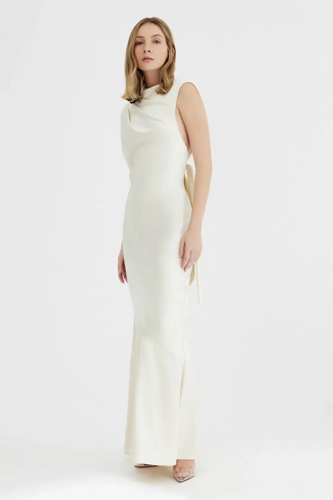 Significant Other Lana Maxi Dress Buttercream Size 8 for rent on The Volte - main image