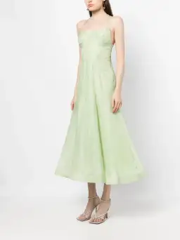 Leo Lin Gina Slip Midi Dress Mint Size 6 for rent on The Volte - image 1