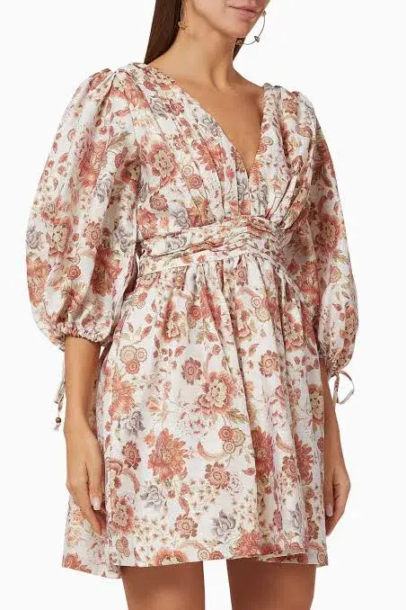 Ministry of Style Nu Boheme Mini Dress Floral Size 8 for rent on The Volte - main image