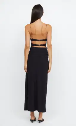Bec & Bridge Montana Twist Maxi Dress Black Size 8 for rent on The Volte - image 3