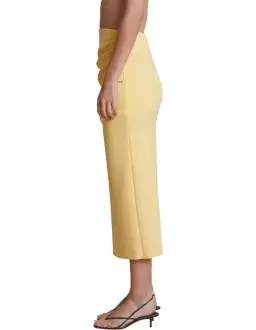 Bec & Bridge Noa Midi Skirt Yellow Size 12 for rent on The Volte - image 2