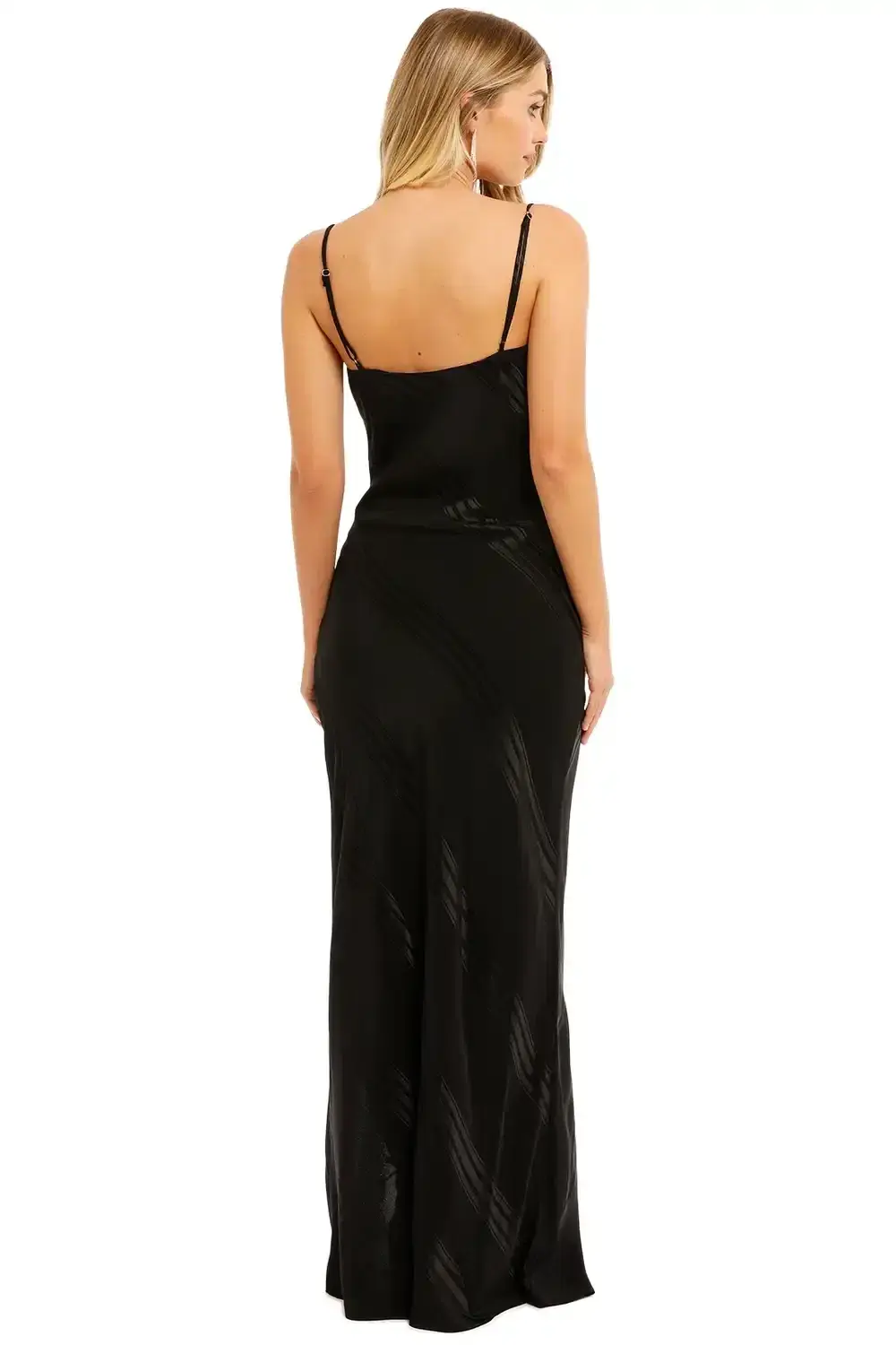 By Johnny Chelsey Slice Gown Black Size 10 - Image 4