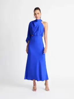 Sheike Olivia Maxi Dress in Cobalt Blue
Size 16