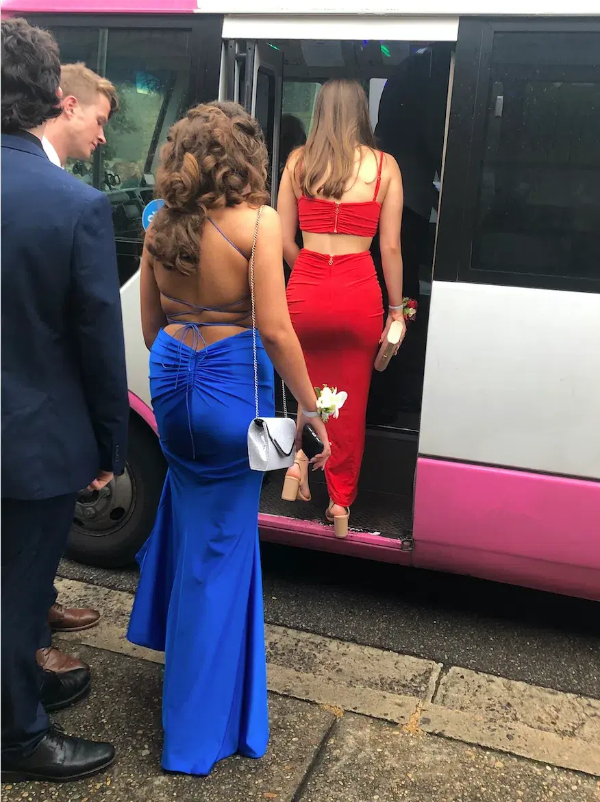 Villoni Boutique Customised Formal Dress Blue Size AU 10 for rent on The Volte - main image