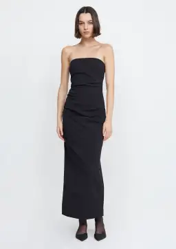 Bec & Bridge Zelie Strapless Maxi Dress Black Size AU 6 for rent on The Volte - image 1