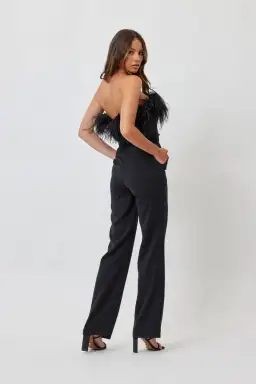 Bianca & Bridgett Nicki Jumpsuit Black Size Au 10 for rent on The Volte - image 2