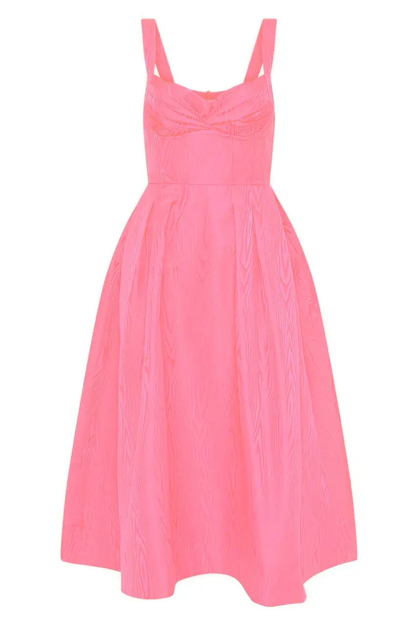 Rebecca Vallance Carmelita Midi Dress Size 10 for rent on The Volte - main image