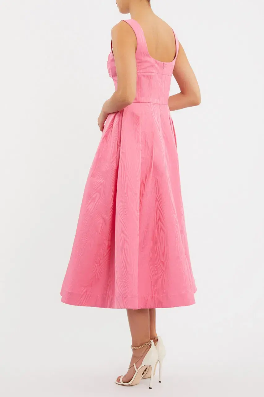 Rebecca Vallance Carmelita Midi Dress Size 10 for rent on The Volte - main image