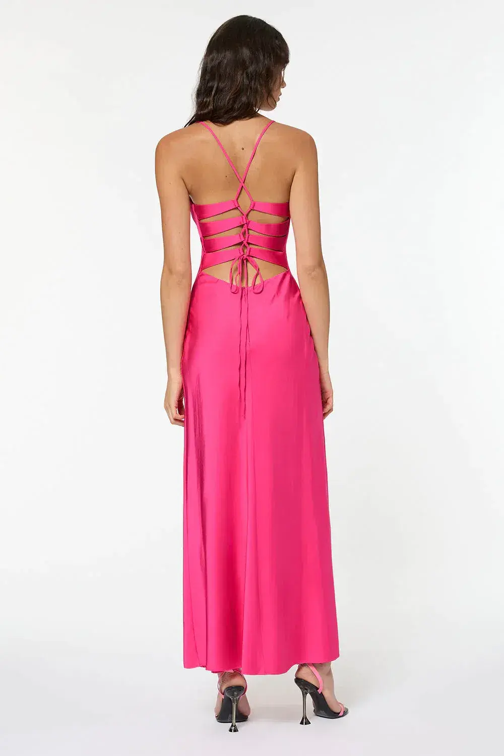Manning Cartell Time to Shine Maxi Dress in Pink Size 8 - Image 3