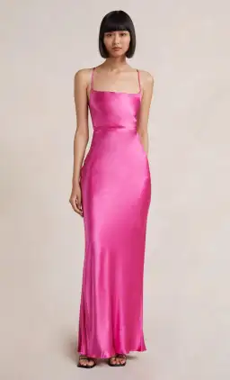 Bec & Bridge Loren Maxi Dress Deep Pink Size 6 for rent on The Volte - image 3