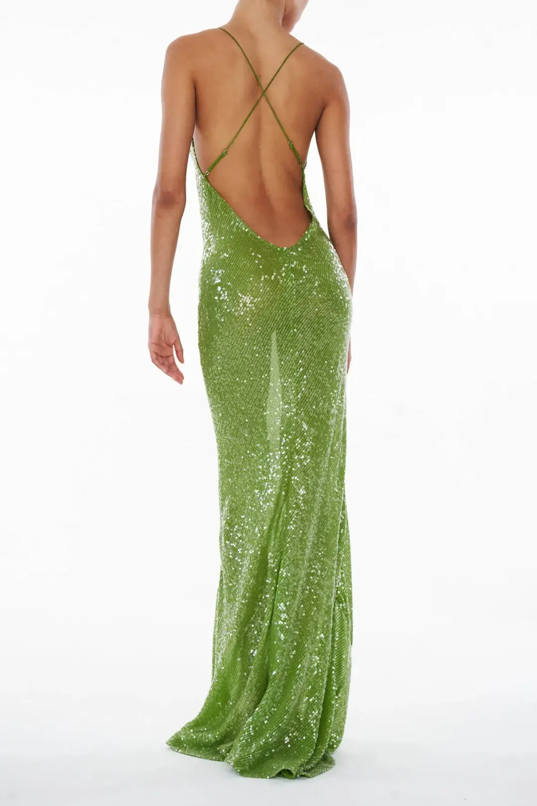 Rat & Boa Gaia Dress Green Size XS/Au 6 for rent on The Volte - main image