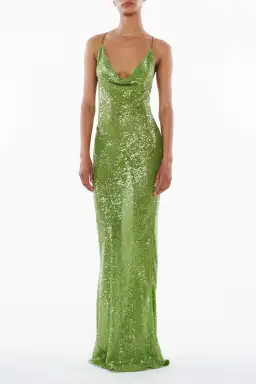 Rat & Boa Gaia Dress Green Size XS/Au 6 for rent on The Volte - image 1