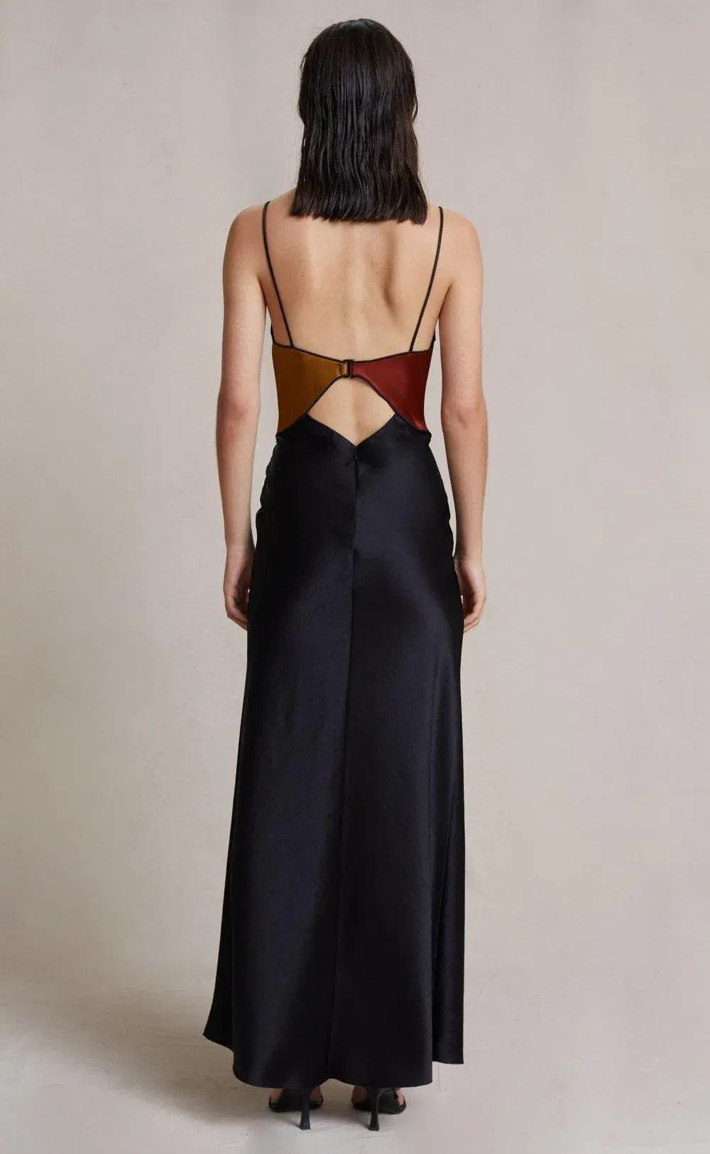 Bec & Bridge Lazar Midi Dress Black Size AU 16 for rent on The Volte - main image