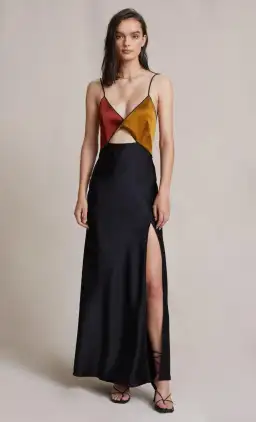 Bec & Bridge Lazar Midi Dress Black Size AU 16 for rent on The Volte - image 1