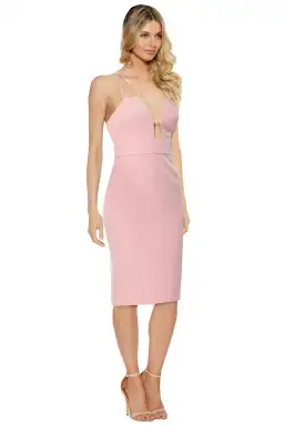 Talulah Smooth Tidings Dress Pink Size XS / AU 6 for rent on The Volte - image 2