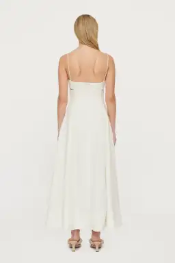 Clea Florence Stitch Dress Chalk Size XS / AU 6 for rent on The Volte - image 3