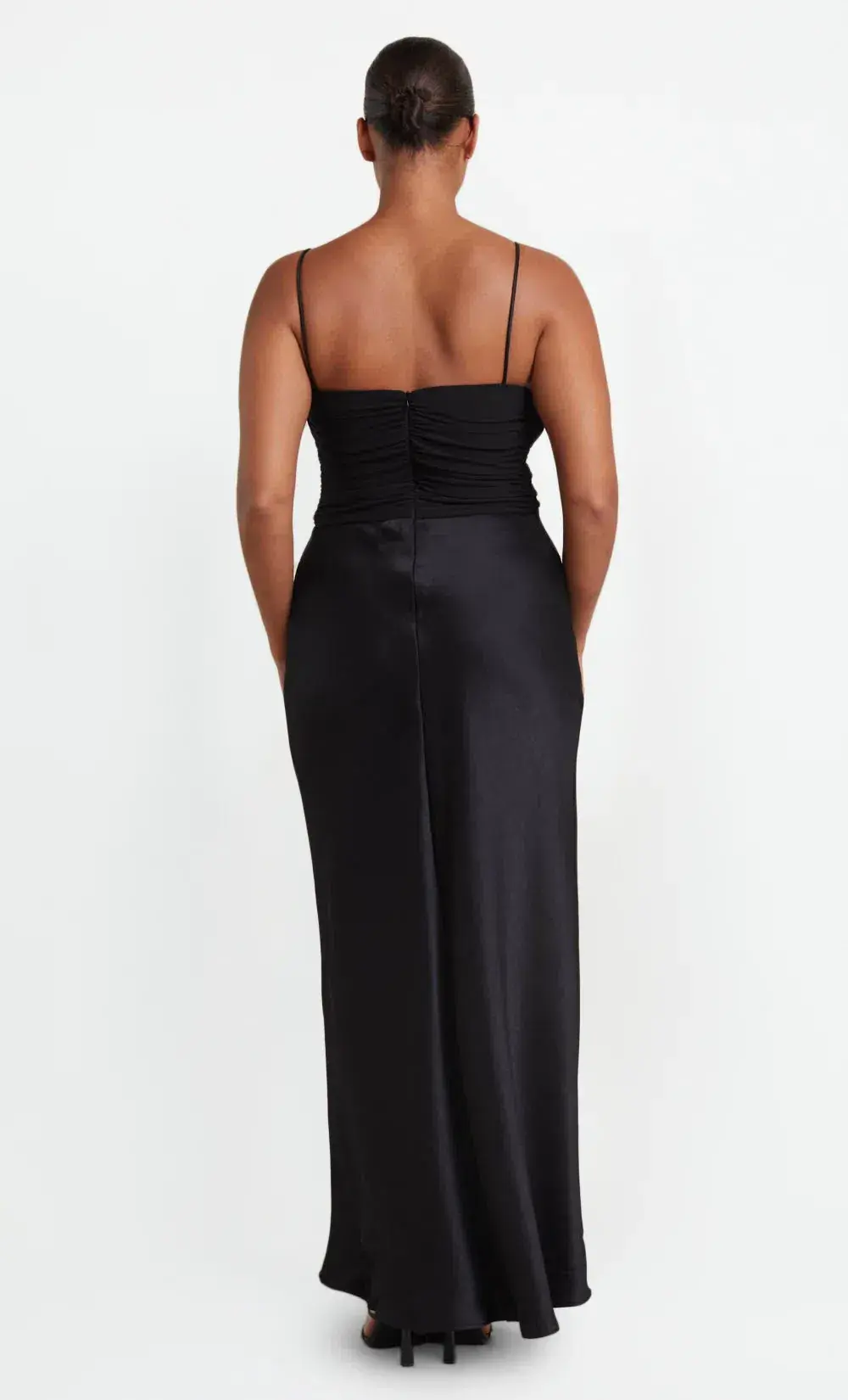 Bec & Bridge Hazel Twist Maxi Dress Black Size AU 10 for rent on The Volte - main image