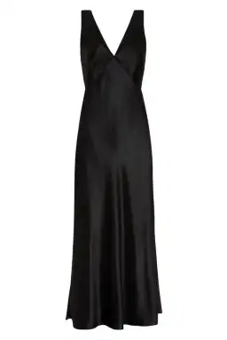 Sass & Bide Escaped Love Silk Dress Black Size AU 10 for rent on The Volte - image 4
