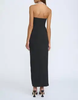 By Johnny Diamond Strapless Split Dress Black Size 8 for rent on The Volte - image 2