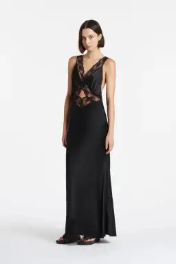 Sir The Label Aries Cut Out Gown Black Size 10 for rent on The Volte - image 1