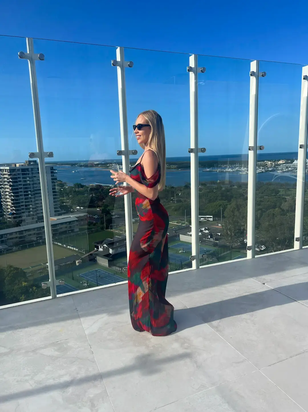 Rat & Boa Adriana Dress Multi Size 6 for rent on The Volte - main image