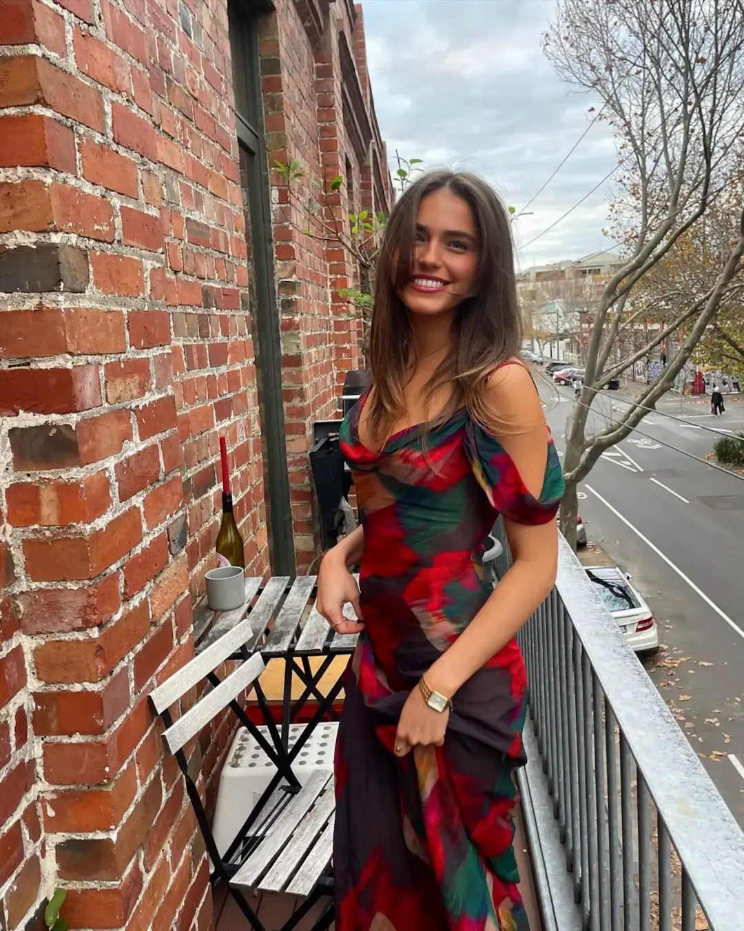 Rat & Boa Adriana Dress Multi Size 6 for rent on The Volte - main image