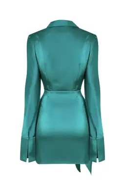 Rat & Boa Alanis Mini Dress Emerald Size M /Au 10 for rent on The Volte - image 4