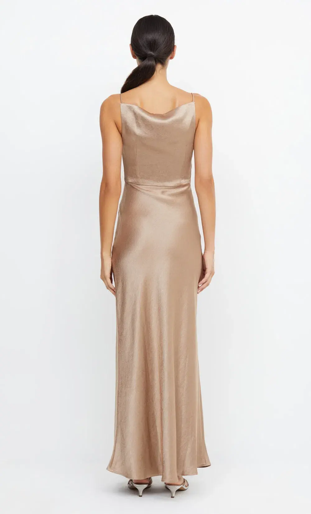 Bec & Bridge The Dreamer Maxi Dress Dark Golden Size 8 for rent on The Volte - main image